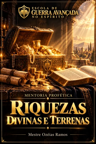 Capa de Riquezas Divinas e Terrenas