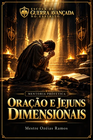Capa de Oração e Jejuns Dimensionais